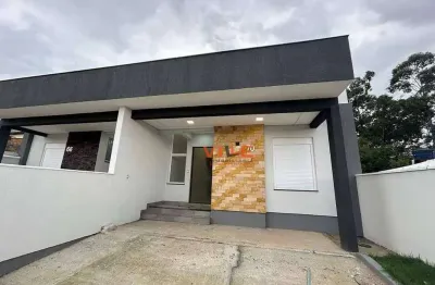 Casa com 3 dormitórios à venda, 95 m² - santa cruz - gravataí/rs