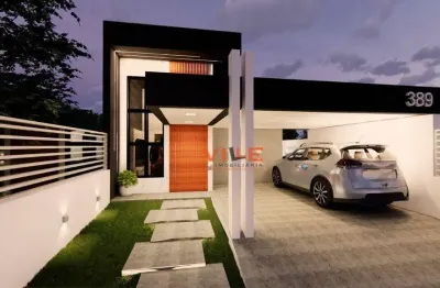 Casa de 03 dormitórios sendo uma suíte à venda no bairro planejado terranova em gravataí.