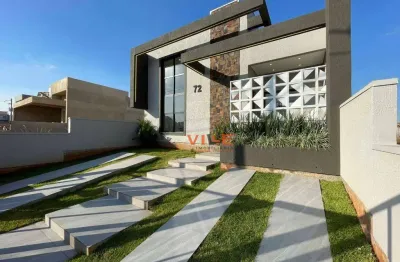 Casa de 03 dormitórios sendo uma suíte à venda - bairro planejado terranova em gravataí.