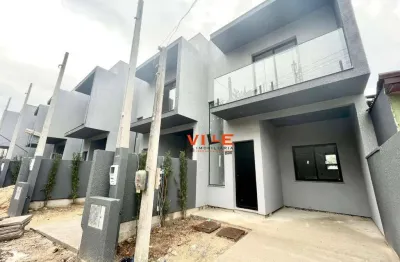 Sobrado com 02 quartos à venda no bairro cohab b em gravataí.