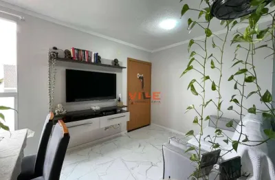 Apartamento com 2 dormitórios à venda, 44 m² por r$ 221.000,00 - passo das pedras - gravataí/rs
