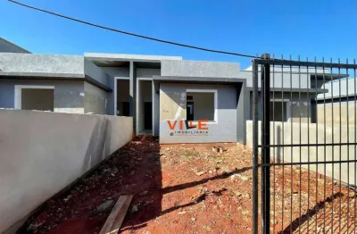 Casa de 02 dormitórios sendo uma suíte à venda no bairro planejado terra nova em gravataí.