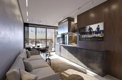 Apartamento 2 quartos (suítes) com varanda gourmet em juiz de fora