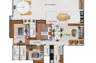 Apartamento com 3 quartos à venda na Rua Doutor Romualdo, São Mateus, Juiz de Fora