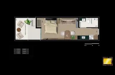 Lançamento de studios ao lado do parque halfeld com lazer no rooftop