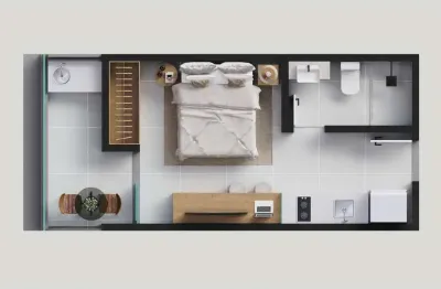 Kitnet / Stúdio à venda na Rua Pasteur, Centro, Juiz de Fora