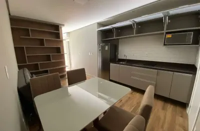 Locação - studio moderno, mobiliado e pronto para morar no bairro cascatinha