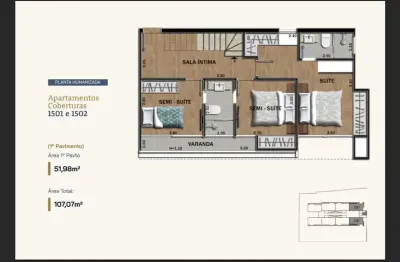 Cobertura com 3 quartos à venda na Rua José Romão Guedes, Granbery, Juiz de Fora
