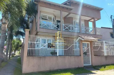 Casa com 6 dormitórios à venda, 260 m² por r$ 650.000,00 - jardim algarve - alvorada/rs