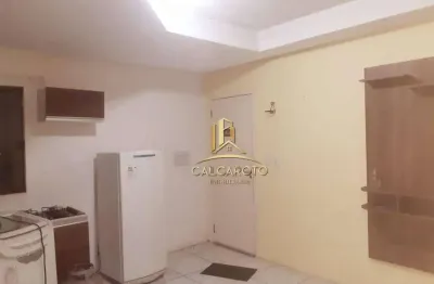 Apartamento com 1 dormitório à venda, 28 m² por r$ 135.000,00 - jardim algarve - alvorada/rs