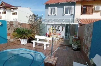 Casa com 4 dormitórios à venda, 246 m² por r$ 750.000,00 - mário quintana - porto alegre/rs