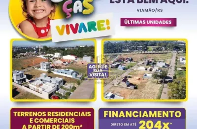 Terreno à venda, 218 m² por r$ 91.561 - centro - viamão/rs