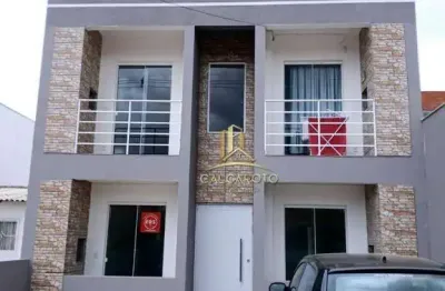 Apartamento com 2 dormitórios à venda, 42 m² por r$ 181.000,00 - jardim algarve - alvorada/rs