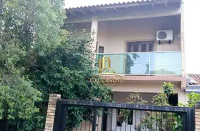 Sobrado com 3 dormitórios à venda, 150 m² por r$ 370.000,00 - jardim algarve - alvorada/rs