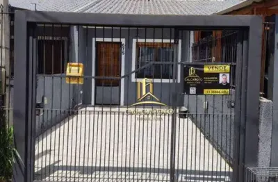 Casa com 2 dormitórios à venda, 54 m² por r$ 220.000 - jardim algarve - alvorada/rs