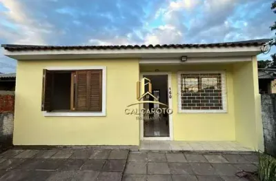 Casa com 2 dormitórios à venda, 83 m² por r$ 290.000 - jardim algarve - alvorada/rs