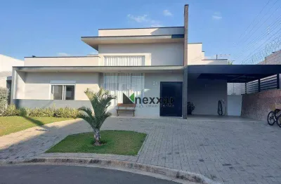 Casa com 3 dormitórios, 200 m² - venda por r$ 1.980.000,00 ou aluguel por r$ 13.200,00/mês - condomínio tabapuã - valinhos/sp