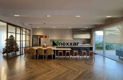 Casa térrea com 3 dormitórios à venda, 321 m² por r$ 4.200.000 - condomínio residencial querencia - valinhos/sp