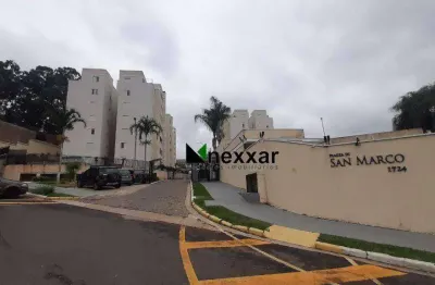 Apartamento com 3 dormitórios à venda, 77 m² por r$ 550.000 - condomínio piazza di san marco - valinhos/sp