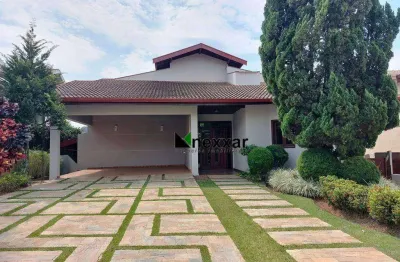 Casa com 4 dormitórios para alugar, 382 m² por r$ 13.487,00/mês - condomínio residencial portal do quiririm - valinhos/sp