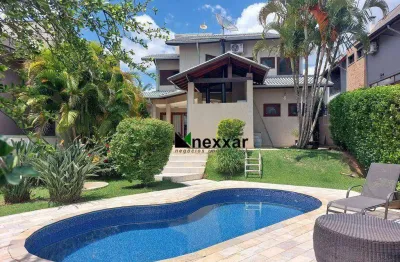 Casa com 4 dormitórios à venda, 227 m² por r$ 2.600.000 - reserva colonial - valinhos/sp