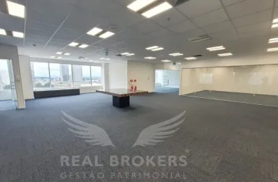 Laje corporativa para locação em Alphaville, excelente condição comercial, próxima à Rodovia e ao Shopping