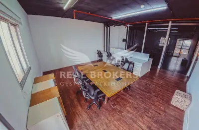 Sala comercial mobiliada para locação pronta para uso imediato no real parque