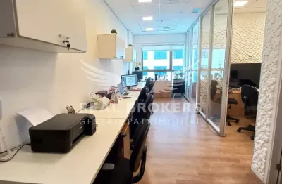 Ed. nwt - sala comercial para locação mobiliada em alphaville
