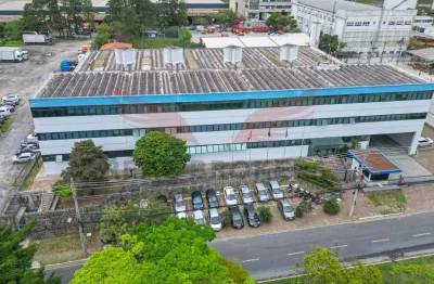 Edifício comercial de alto padrão no tamboré – galpão industrial e escritórios modernos