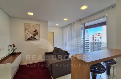 Apartamento mobiliado de 55m² em condomínio com infraestrutura premium