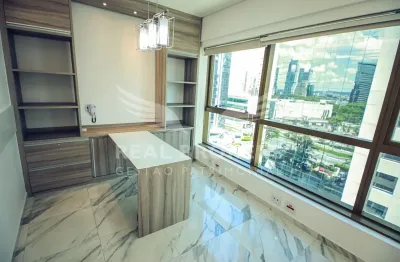 Linda sala comercial para locação com 32 m² de área útil em Alphaville