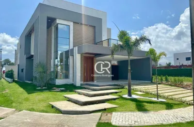 Casa de alto padrão, possibilidade de porteira fechada, na cidade alpha - eusébio/ce