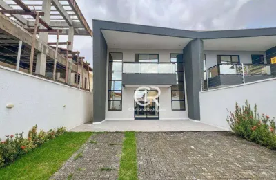 Casa duplex com 4 suítes, ótimo acabamento,  à venda, ambientes integrados - cajazeiras - fortaleza/ce