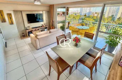Apartamento com 3 suítes, varanda gourmet, móveis projetados, à venda, 112 m² - cambeba - fortaleza/ce