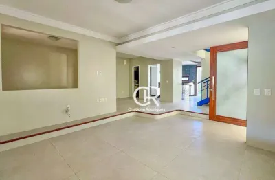 Casa duplex em condomínio com 3 suítes mais escritório, varanda gourmet à venda, 182 m² - edson queiroz - fortaleza/ce
