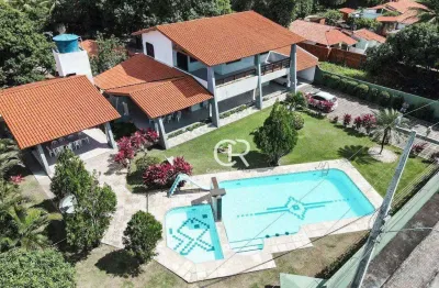 Oportunidade!!! Casa espetacular  com 8 quartos 2 piscinas e lindo jardim - icaraí/caucaia