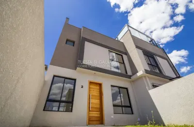 Casa em condomínio fechado com 3 quartos à venda no lindóia, curitiba , 102 m2 por r$ 679.000