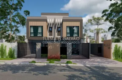 Casa em condomínio fechado com 3 quartos à venda na rua conde de são joão das duas barras, 1920, boqueirão, curitiba, 123 m2 por r$ 798.000