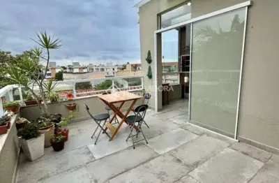 Cobertura com 3 quartos à venda na servidão izabel vieira pacífico, 450, ingleses do rio vermelho, florianópolis, 125 m2 por r$ 599.000