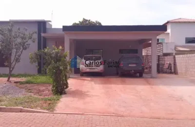 Casa em condomínio para venda em brasília, setor habitacional tororó (jardim botânico), 3 dormitórios, 1 suíte, 4 banheiros, 2 vagas
