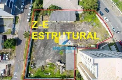 Terreno ze estrutural, residencial e comercial. boa vista-bacacheri