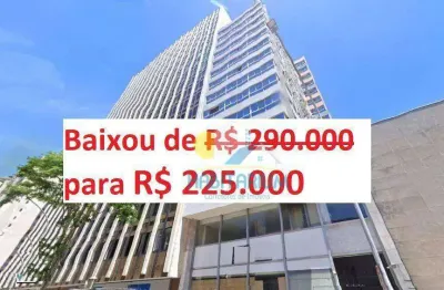 Sala comercial à venda no centro, reformada e valor abaixo de mercado av mal. deodoro