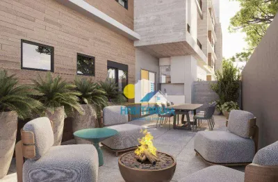 Apto garden com 3 suítes, 3 vagas no ahú - lançamento para 2027