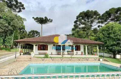 Chácara  - casa 05 quartos, piscina. documentação registrada em piraquara pr