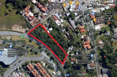 Terreno à venda na Avenida Marechal Mascarenhas de Moraes, Santa Cândida, Curitiba