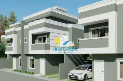 Sobrado à venda, 135 m² por r$ 700.000,00 - cajuru - curitiba/pr