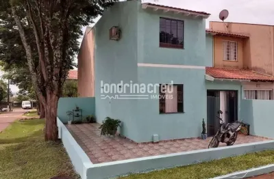 Casa à venda 3 quartos, 1 vaga, 70m², jardim morumbi, londrina - pr | condominio residencial ilha b