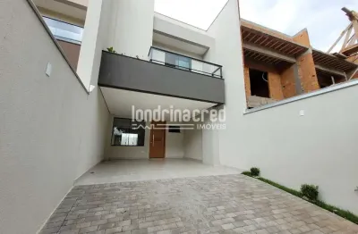 Casa à venda 3 quartos, 1 suite, 2 vagas, 132.5m², sabará i, londrina - pr
