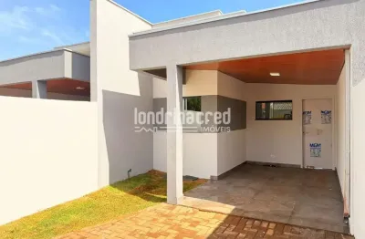 Casa geminada região sul 3 quartos, 2 suites, 1 vaga, 125m², ouro branco/ franciscato, londrina - p