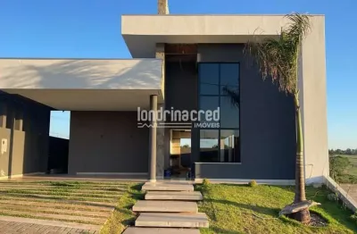 Casa à venda 3 quartos, 1 suite, 2 vagas, 280.16m², parque tauá, londrina - pr | condomínio araguar